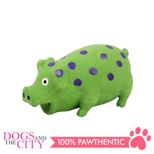 Load image into Gallery viewer, Pawise 14039 Latex Polka Pig Dog Toy 1pc 18x9x7.5cm - All Goodies for Your Pet