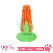 Load image into Gallery viewer, PAWISE 14474 Squeaky Dog Chew Dental Toy - Corn 15cm