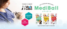 Load image into Gallery viewer, VET'S LABO 16721 Japanese Medi Ball for Dog Beef Flavor Treat 15pcs 20g - Dogs And The City Online