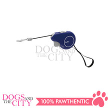 Load image into Gallery viewer, PETIO W50715 Reel Lead Automatic Hand Leve NAVY BLUE Pet Leash for 5Kg 3meters Small Dog and Cat - Dogs And The City Online