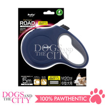 Load image into Gallery viewer, PETIO W56446  Reel Lead Road M Navy Blue Dog Leash