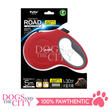 Load image into Gallery viewer, PETIO W56447  Reel Lead Road L Red Dog Leash - Dogs And The City Online