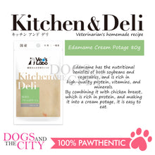 Load image into Gallery viewer, VET'S LABO 16927 Kitchen &amp; Deli Edamame and Chicken Creamy Soup for Dogs Japanese Pet Food 80g