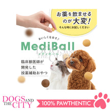Load image into Gallery viewer, VET'S LABO 16940 Japanese Medi Ball for Dog Milk Flavor Treats 15pcs 20g