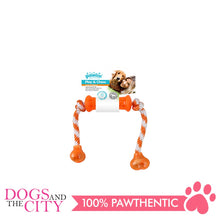 Load image into Gallery viewer, Pawise 14559 Dog Toy Play n Chew Dumbbell - Dogs And The City Online