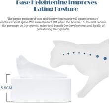 Load image into Gallery viewer, MRCT Automatic Pets Water Feeder with Rotating Tilted Cat/Dog Bowl Small 25x24.5x13.9cm - Dogs And The City Online