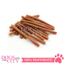 Load image into Gallery viewer, KIND REWARDS 9636 Bare Bones 50pcs Twist Sticks Chicken Flavor 100% Rawhide Free With Real Chicken Treats Inside Dog Treats 275g