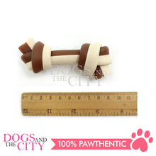 Load image into Gallery viewer, KIND REWARDS 9897-24 No Hide Bones Peanut Butter 4" 100% Rawhide Free With Real Peanut Butter Inside Medium 66g - Dogs And The City Online
