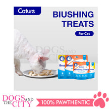 Load image into Gallery viewer, CATURE Freeze-Dried Dental Cat Treats Chicken/Fish Flavor 30g - Dogs And The City Online