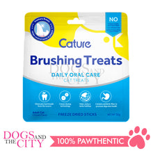 Load image into Gallery viewer, CATURE Freeze-Dried Dental Cat Treats Chicken/Fish Flavor 30g - Dogs And The City Online