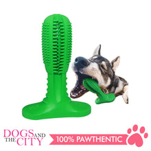 Load image into Gallery viewer, DGZ Molar Natural Rubber Toothbrush Chew Toy Small for Dog 10x7cm - Dogs And The City Online