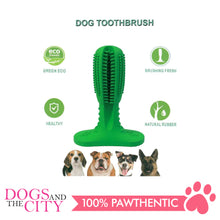 Load image into Gallery viewer, DGZ Molar Natural Rubber Toothbrush Chew Toy Small for Dog 10x7cm - Dogs And The City Online