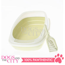Load image into Gallery viewer, DGZ Cat High Litter Detachable Design with Shovel 53x39x20cm - Dogs And The City Online