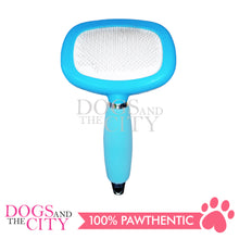 Load image into Gallery viewer, DGZ LG321 Pet Large Slicker and Grooming Brush with Silicone handle 13cm for Dog and Cat - Dogs And The City Online