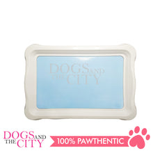 Load image into Gallery viewer, DGZ Pet Potty Train Pan Portable Indoor Outdoor Potty Holder SMALL for Dog and Puppy 49x32cm - Dogs And The City Online
