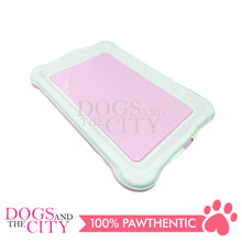 Load image into Gallery viewer, DGZ Pet Potty Train Pan Portable Indoor Outdoor Potty Holder MEDIUM for Dog and Puppy 50x40cm - Dogs And The City Online