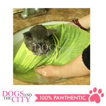 Load image into Gallery viewer, JX Cat Grooming Bag Mesh Pet No Scratching Biting Restraint Bath Bags For Bathing Nail Trimming Injecting Examing - Dogs And The City Online