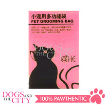 Load image into Gallery viewer, JX Cat Grooming Bag Mesh Pet No Scratching Biting Restraint Bath Bags For Bathing Nail Trimming Injecting Examing - Dogs And The City Online