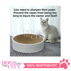 MRCT Compass Pets Corrugated Cat Scratch Replacement Pad Scratcher Inner Core XL 46x46x10cm