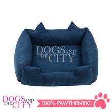 Load image into Gallery viewer, MRCT Cat with Ear Design Pet Bed (Brown) for Dog and Cat - Dogs And The City Online