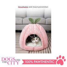 Load image into Gallery viewer, MRCT Melon Cozy Dome Pet House Bed (Green) for Dog and Cat