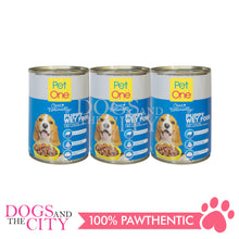 Load image into Gallery viewer, PET ONE Puppy Wet Food in Can 405g (3 cans) - Dogs And The City Online