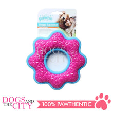 Load image into Gallery viewer, PAWISE 14647 TPR Form Star Donut Squeaker Dog Toy 23cm - Dogs And The City Online