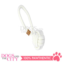 Load image into Gallery viewer, Pawise 14860 Premium Cotton Ball w/ Handle Pet Toys - Dogs And The City Online