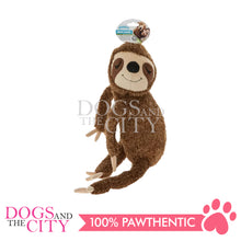 Load image into Gallery viewer, PAWISE 15020 Pet Plush Sloth Toy - Bradypod 25cm w/5pcs Squeaker Dog Toy 25cm