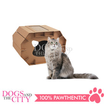 Load image into Gallery viewer, PAWISE 28479 2 in 1 Cat Scratcher House Pad Eco-Friendly 51x38x35.5cm - Dogs And The City Online