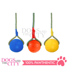 Load image into Gallery viewer, SLP FT002 Swing 'n Fling DuraFoam Ball Rope Dog Toy 6cm - Dogs And The City Online