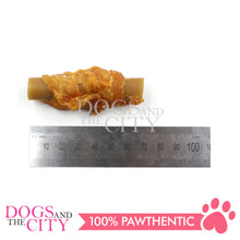 Load image into Gallery viewer, OL ROY WM01 No Hide Chicken Wraps Mini Sticks Peanut Butter Flavor 100% Rawhide Free Dog Treats 250g - Dogs And The City Online