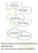 Load image into Gallery viewer, Personalized Pet Tags Circle Shape Small 22x22mm - All Goodies for Your Pet