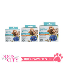 Load image into Gallery viewer, Pawise 14106 Vinyl Treat Interactive Ball Dog Toy 7cm - Dogs And The City Online