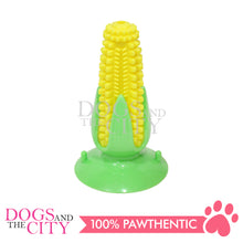 Load image into Gallery viewer, PAWISE 14474 Squeaky Dog Chew Dental Toy - Corn 15cm